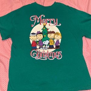 Peanuts “Merry Christmas” Holiday T-Shirt